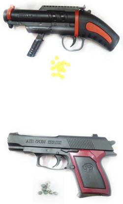 Lucky Mini mozer & mini naali gun (pack of 2}) Darts & Plastic Bullets