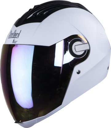 Steelbird Multi Color Choice Air SBA-2 Full Face Motorbike Helmet 1 Extra Visor Scooter Motorcycle Motorbike Helmets