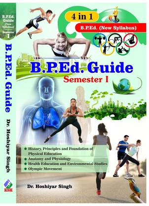 B.P.Ed. Guide (Semester-I), 4 in 1