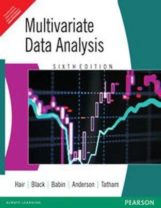 Multivariate Data Analysis 6th Edition