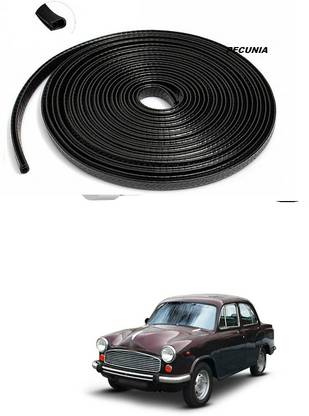 PECUNIA Car Door Protector U Shape Edge Trim Rubber Seal Built in Shaped Stell Sheet Protector Rubber Car Door Protector Car Protection Door Edge Clips Fit for Most Car A67 Car Beading Roll For Window, Bumper, Door