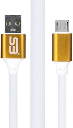 SB Micro USB Cable 2 A 1.2 m Fast Charging & Data Sync 1.2 m Micro Usb Data Cable (Android)  (Compatible with All Micro Usb Phones Samsung Galaxy M01, Samsung Galaxy A10, Samsung Guru Music 2, Samsung Galaxy A10s, Samsung Galaxy M01s, Gold, One Cable)