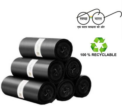 Ddice Bio Degradable garbage bags compostable PACK OF 6 Medium 13 L Garbage Bag  Pack Of 180