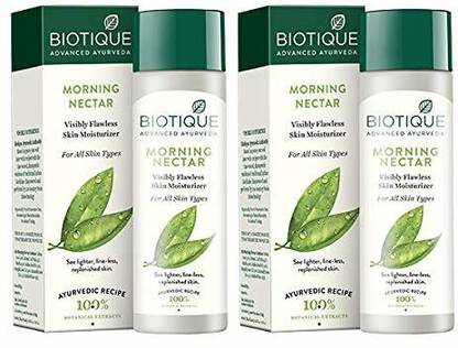 BIOTIQUE Morning Nectar Flawless Skin moisturizer for All Skin Type