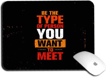 whats your kick Fitness | Yoga | Sports | Running | Printed Mouse Pad/Designer Waterproof Coating Gaming Mouse Pad For Computer/Laptop (Multi7) Non Slip Base Mousepad
