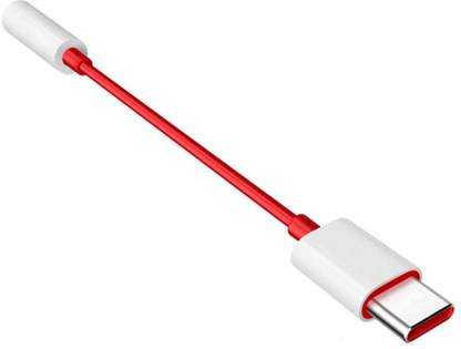 WORLD ONLINE Red Directly Plug And Play USB Type C to 3.5 mm Stereo Audio Jack Adapter Converter Connector For Type-C Smartphones And Other USB Type C Devices Phone Converter