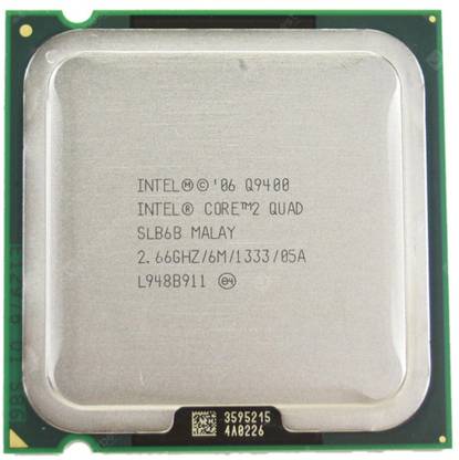 Intel Q9400 CPU 2.66 GHz LGA 775 Socket 4 Cores Desktop Processor