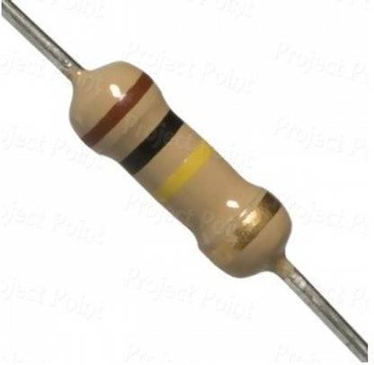 EMERGING TECHNOLOGIES 100 PCS 100K OHM 0.25W CARBON FILM 100K Fixed Resistor