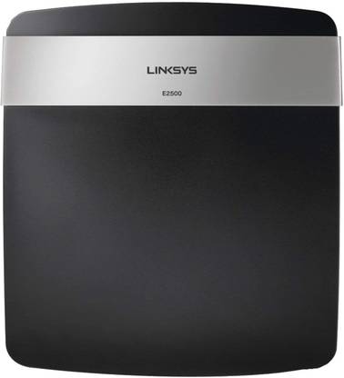 LINKSYS E2500 Advanced Simultaneous Dual-Band Wireless-N Router Wireless Router 5 GHz 600 Mbps Wifi Speed Dual Band Internal Antenna MiFi (Sim Based)