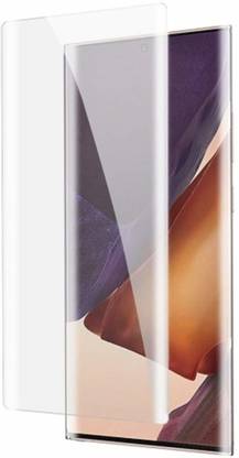 मिडकर्ट टेम्पर्ड ग्लास गार्ड Samsung Galaxy Note 20 Ultra [इन-डिस्प्ले फिंगरप्रिंट को सपोर्ट करता है ] UV लाइट किट एंटी-स्क्रैच स्क्रीन प्रोटेक्टर के लिए