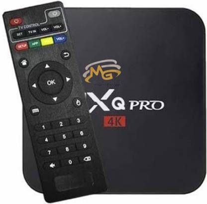 MANNAT GADGETS MX PRO Android TV Box,Android 7.1 TV Box 2GB/16GB 4K Ultra HD Smart Streaming Media Player Smart Box Amlogic S905W Quad core 64 Bits Smart 4K TV Box with WiFi Media Streaming Device Media Streaming Device
