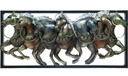 Roundhill Antique Hourse design Decorative Showpiece || Best for Office and Home Décor Decorative Showpiece  -  48 cm