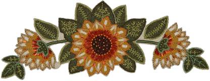FLI HAUT Yellow, Green 89 cm Table Runner
