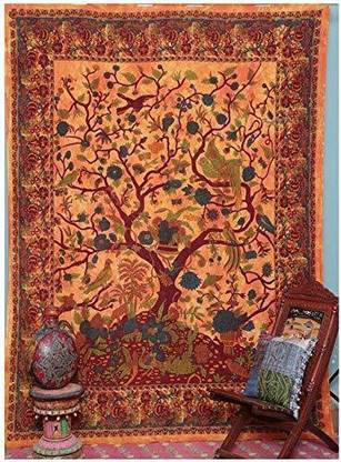 Art World Tree of Life Boho Hippie Tapestry