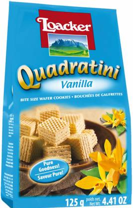 LOACKER Quadratini Vanilla - Italy Wafers