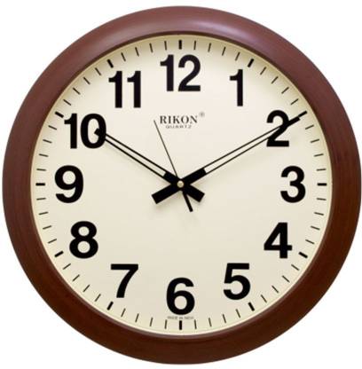 Rikon Analog 34 cm X 34 cm Wall Clock