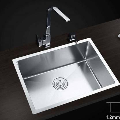 Torofy (16 X 18 X 10 Inches ) Handmade Kitchen Sink Stainless Steel (18" * 16" * 10") Vessel Sink