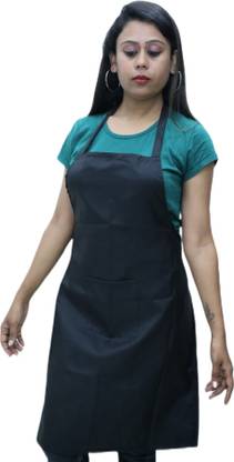 A ONE LINEN Cotton Chef's Apron - Free Size