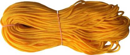 BRIGHT 4mm Yellow Color Nylon Thread-50 Meters