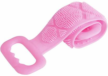 Jariso Silicone Body Scrubber Belt, Double Side Shower Exfoliating Belt Removes Bath Towel, Double Chopping Belt Scrubber Washer for Bath