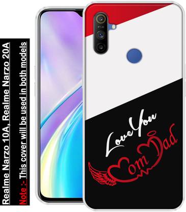 INDIALAND Back Cover for Realme Narzo 20A