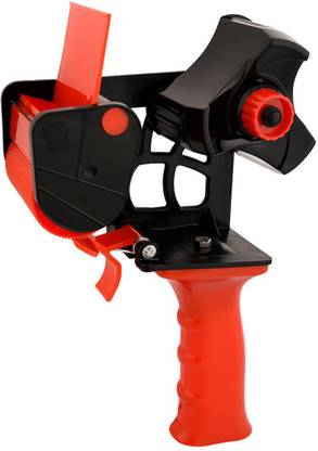 OMEGA Single Sided Handheld 1782 2 Inch Ezee Packer Tape Dispenser Red (Manual)