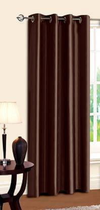 INDUS HUB 152 cm (5 ft) Polyester Room Darkening Window Curtain Single Curtain