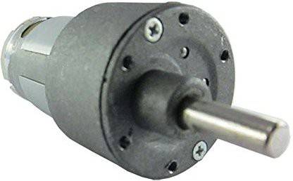 IHC DC Geared Center Shaft Motor Metal Gear By Indian Hobby (500, RPM) DC Brushed Motor