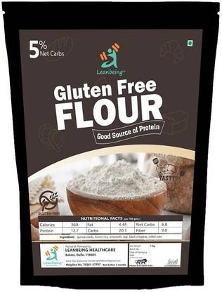 LEANBEING Gluten Free Flour 1kg | High Protein | Multigrain Atta | with Goodness of Quinoa and Amaranth