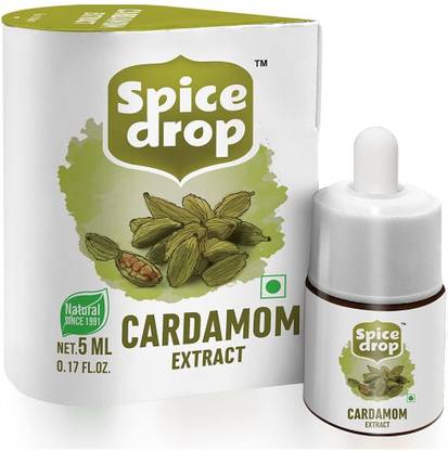 spice drop Cardamom Natural Extract (Elaichi) |for biryani, curries Cardamon Liquid Food Essence