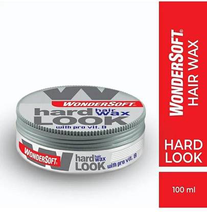 Wondersoft Hard Look Hair Wax With Pro Vitamin-B Hair Wax (100 ml) Hair Wax