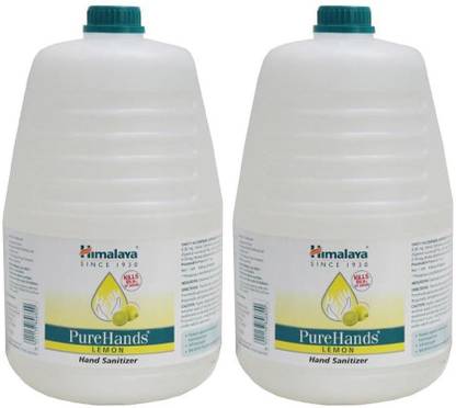 HIMALAYA Pure Hands Lemon  5 Litre Hand Sanitizer Can
