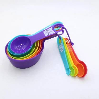 PSYCHE 12-Piece-01 Colorful Measuring Spoon & Cup Set Measuring Cup Set
