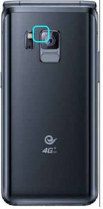 Ecomaholics Back Camera Lens Glass Protector for Samsung W2017
