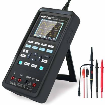 Hantek 2D72 3 in 1 Dual Channel Oscilloscope Waveform Generator Digital Multimeter USB Portable 70Mhz Tester Kit Handheld Oscilloscope