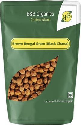 B&B Organics Brown Bengal Gram (Whole)