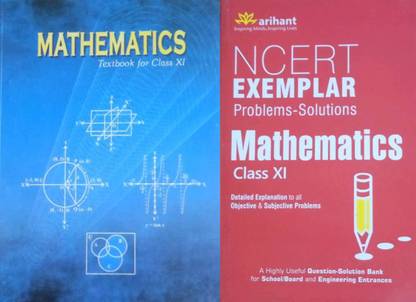 Ncert Math Class 11 & Ncert Exemplar Solution Class 11 ( Combo Pack )