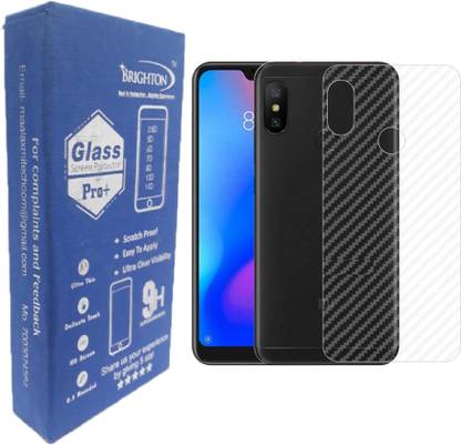 BRIGHTRON Back Screen Guard for Mi Redmi Note 6 Pro