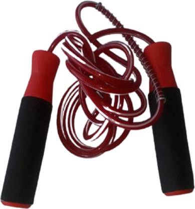 VINAY PANJGOTRA Red Pipe Skipping Rope (Pack of 1) Freestyle Skipping Rope