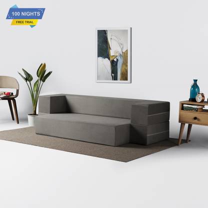 Sleepyhead 3 Seater Double Foam Fold Out Sofa Cum Bed