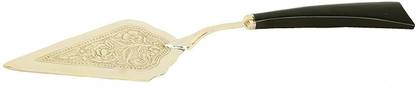 Ruhi Collections Decorative Brass Spatula with Horn Handle Lifting Spatula