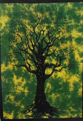 Art World Tapestry Dry Tree of Life Boho Hippie Tapestry