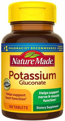 Nature Made Potassium Gluconate 550mg, 100 Tablets