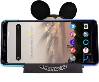 Elegant Lifestyle Micky Mouse Cartoon Character, Cute Figure | Recognizable Fictional Characters, Bobblehead for Office Desk, Study Table, Car Dashboard, Mobile Holder