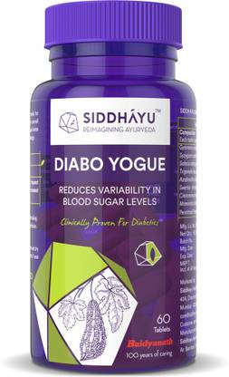 Siddhayu Diabo Yogue | Diabetes Supplement | 60 Tablets