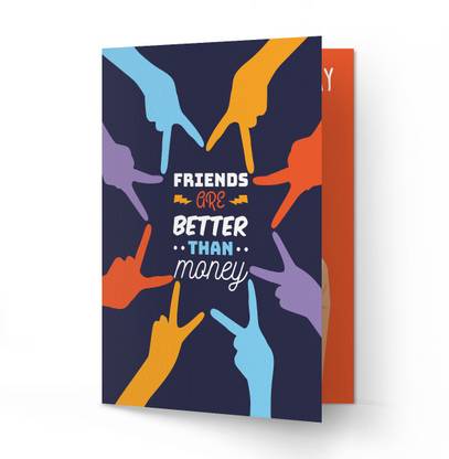 GIFTICS Happy Friendship Day Greeting Card