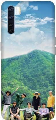 ThePrintlink Back Cover for Oppo F15 (BTS team.korean band,cases cover