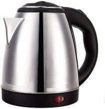 grilfil Electric Water Heater Tea & Soups Kettle (2.0L Color Silver & Black) Electric Kettle