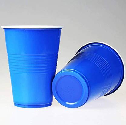 DAYTODAY (Pack of 25) Disposable Cups |Beer Glasses | Drinking Cup | Drinking Glass for Party | 500 ml Volume (Set of 25) Glass Set Beer Glass