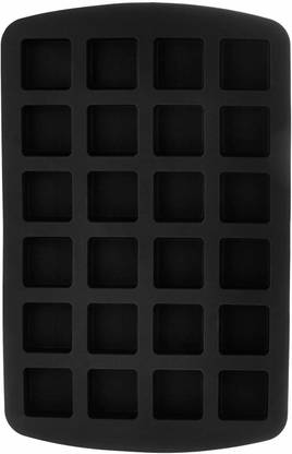 Amos Chocolate Soap Black Silicone Ice Cube Tray